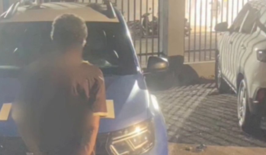 Filho é conduzido à delegacia após ameaçar a própria mãe em Vila Propício
