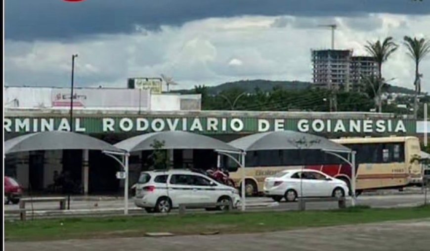 Mulher é presa após esfaquear homem na rodoviária de Goianésia