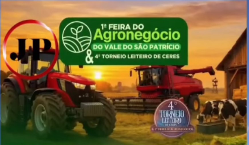 1ª primeira do agronegócio do Vale do São Patrício será realizada na Praça Cívica