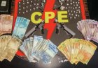 CPE de Rialma prende suspeito por tráfico e apreende drogas em Carmo do Rio Verde