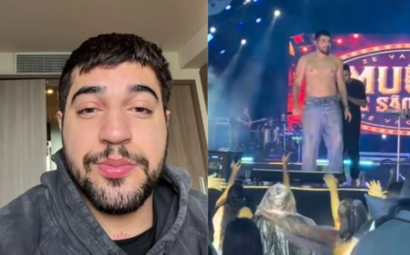 Vídeo: Nattan faz show bêbado, pede desculpas aos fãs e promete apresentação gratuita