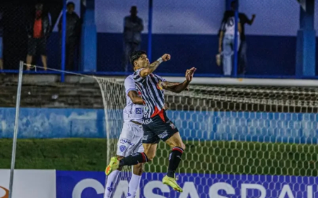 Copa Verde: Anápolis vence Paysandu no 1º jogo da final com um jogador a menos