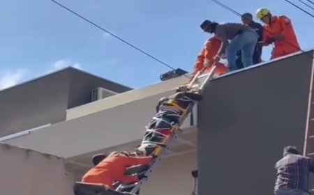 Vítima de choque elétrico é resgatada pelos Bombeiros em Carmo do Rio Verde
