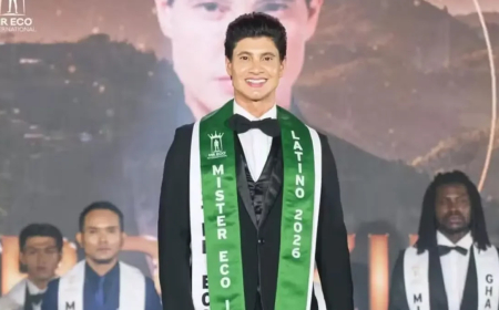 Goiano de Itaberaí vence título internacional de beleza nas Filipinas