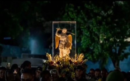 Imagem peregrina de São Miguel Arcanjo chega a Goiás pela primeira vez, estará em Goianésia