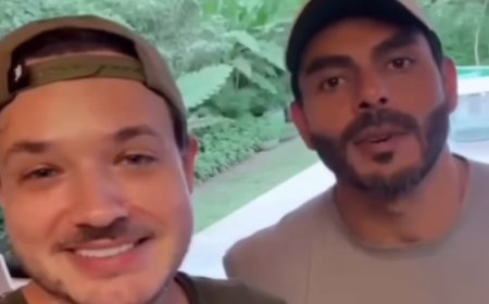 Dupla Israel e Rodolffo fizeram surpresa para fã após acidente com ciclista