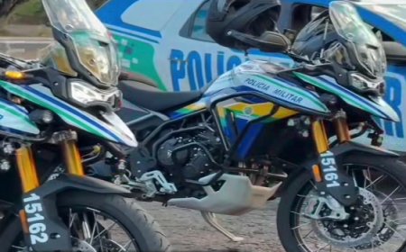 Policiamento em Ceres e Rialma ganha mais agilidade com novas motocicletas