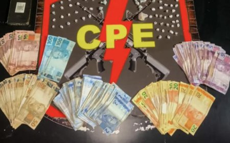 CPE de Rialma prende suspeito por tráfico e apreende drogas em Carmo do Rio Verde