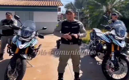 Tiger 900 reforçam o policiamento ostensivo na região de Itaberaí