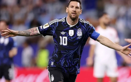 Messi chega a 19 gols em Copas e o sexto nesse Mundial