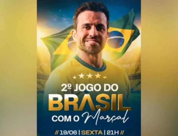 Pablo Marçal cobra R$ 497 para ver jogo do Brasil com seguidores na Copa