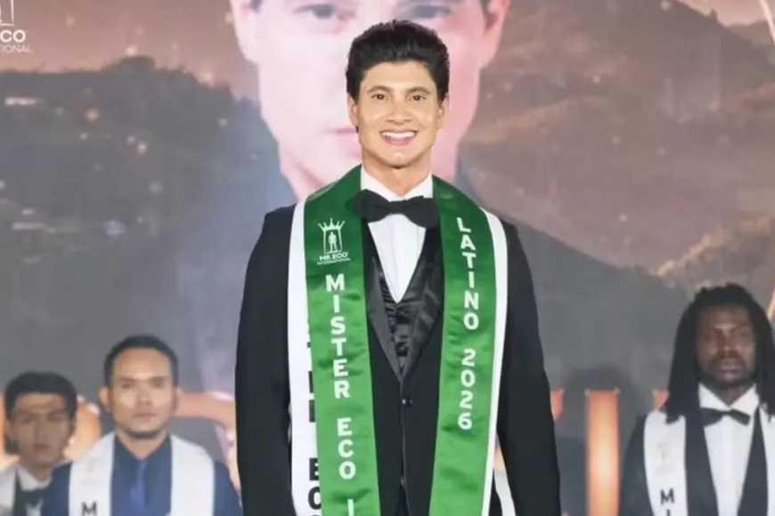 Goiano de Itaberaí vence título internacional de beleza nas Filipinas