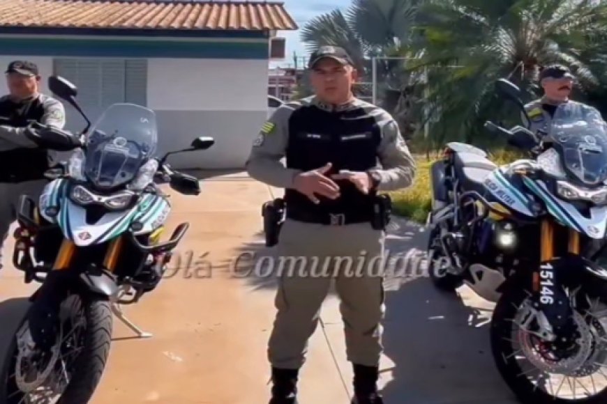 Tiger 900 reforçam o policiamento ostensivo na região de Itaberaí