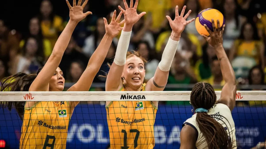 Brasil derrota Itália na Liga das Nações e quebra sequência de invencibilidade das rivais