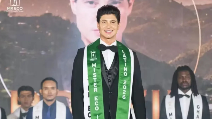Goiano de Itaberaí vence título internacional de beleza nas Filipinas