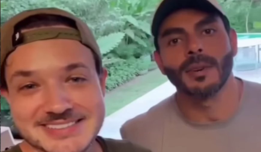 Dupla Israel e Rodolffo fizeram surpresa para fã após acidente com ciclista