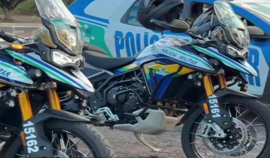 Policiamento em Ceres e Rialma ganha mais agilidade com novas motocicletas