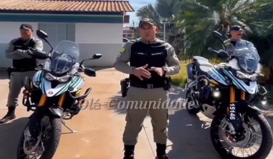 Tiger 900 reforçam o policiamento ostensivo na região de Itaberaí