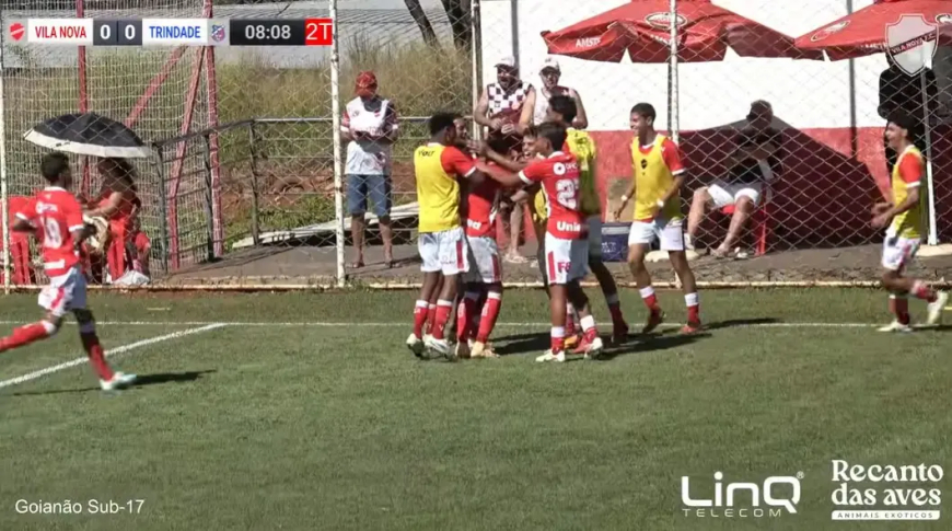 Vila Nova vence o Trindade e conquista 3ª taça nas categorias de base em menos de uma semana