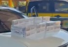 PRF apreende cerca de 20 mil maços de cigarro contrabandeados e prende motorista em Mineiros (GO)