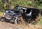 Grave acidente na BR-153 deixa uma pessoa morta e quatro feridas entre Rianápolis e Jaraguá