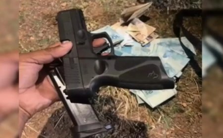 Menina de 11 anos é encontrada sozinha com arma e dinheiro em Luziânia