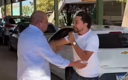 Confusão na Câmara de Nova Glória: vereador diz ter sido agredido por comitiva de Marconi Perillo