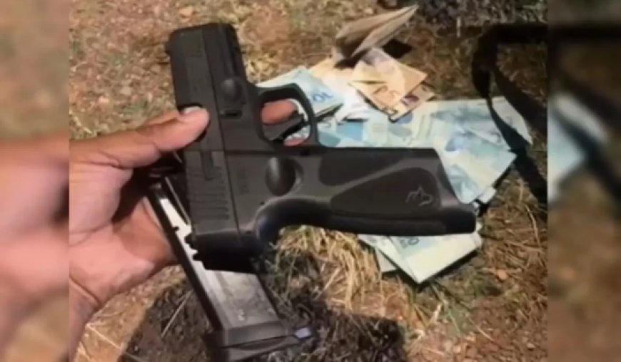 Menina de 11 anos é encontrada sozinha com arma e dinheiro em Luziânia