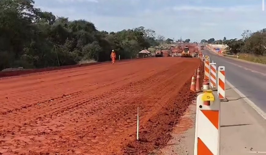BR-153: Trecho entre Rialma e Nova Glória será entregue até dezembro desse ano